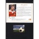 Signed picture of Wyn Davies the Manchester United footballer.